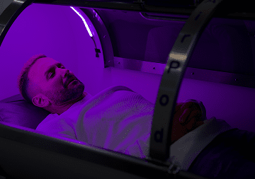 Experience the benefits of personalised treatments in an infrared chamber, designed for your unique wellness goals at Fresh Treatment.