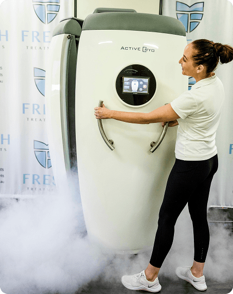 Experience the benefits of cutting edge technology in one space, designed to elevate your wellness journey at Fresh Treatment.